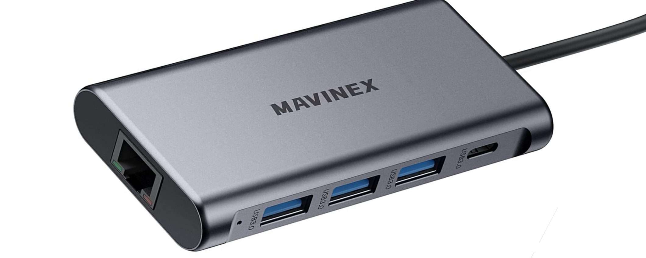 Mavinex HUB USB-C 9 in 1: la soluzione professionale per il tuo PC o Mac