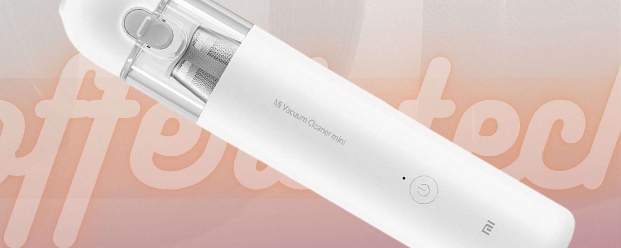 Mini aspirapolvere Xiaomi: addio alle briciole in macchina e non solo