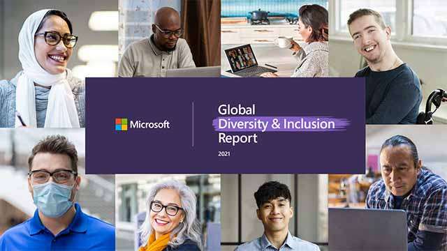 Il Diversity & Inclusion Report 2021 di Microsoft