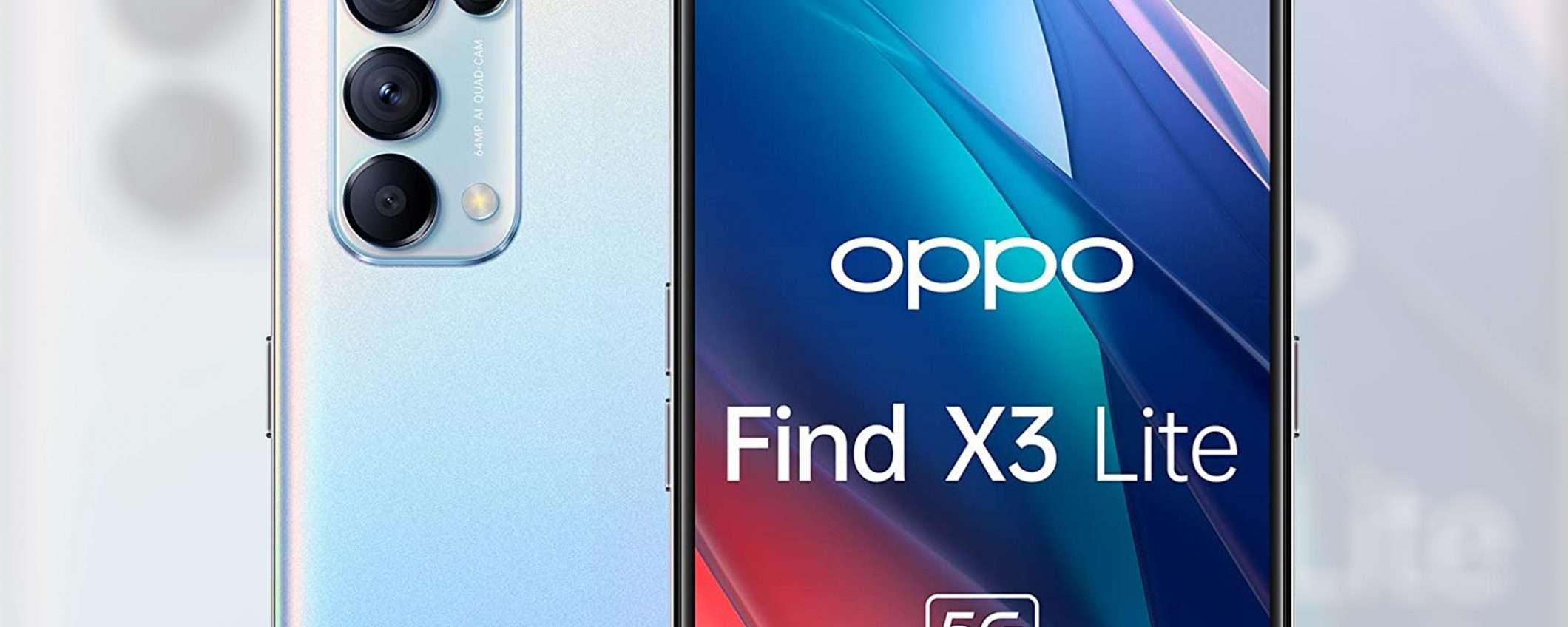 OPPO Find X3 Lite: 150 euro di sconto su Amazon