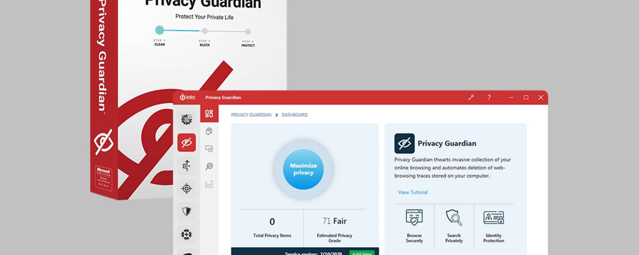 Proteggi i tuoi dati sensibili online con Privacy Guardian