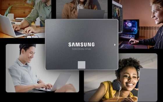 SSD Samsung 870 EVO da 500GB scontato del 27%: OFFERTONA di Amazon