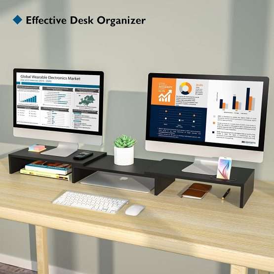 supporto doppio monitor