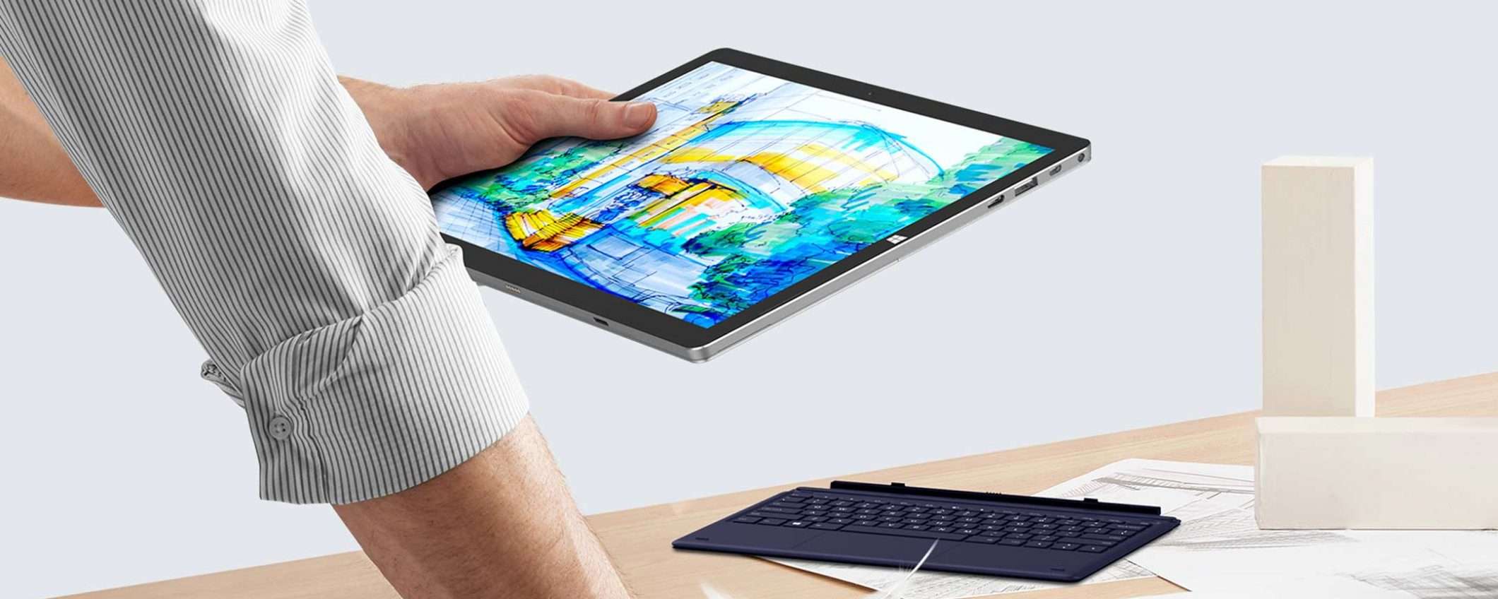 Teclast X6 Plus: tablet W10 per il lavoro (-75€)