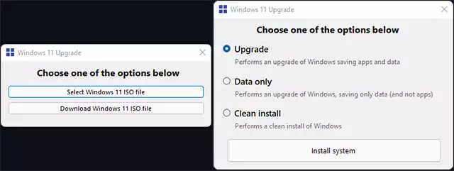 Windows11Upgrade, screenshot