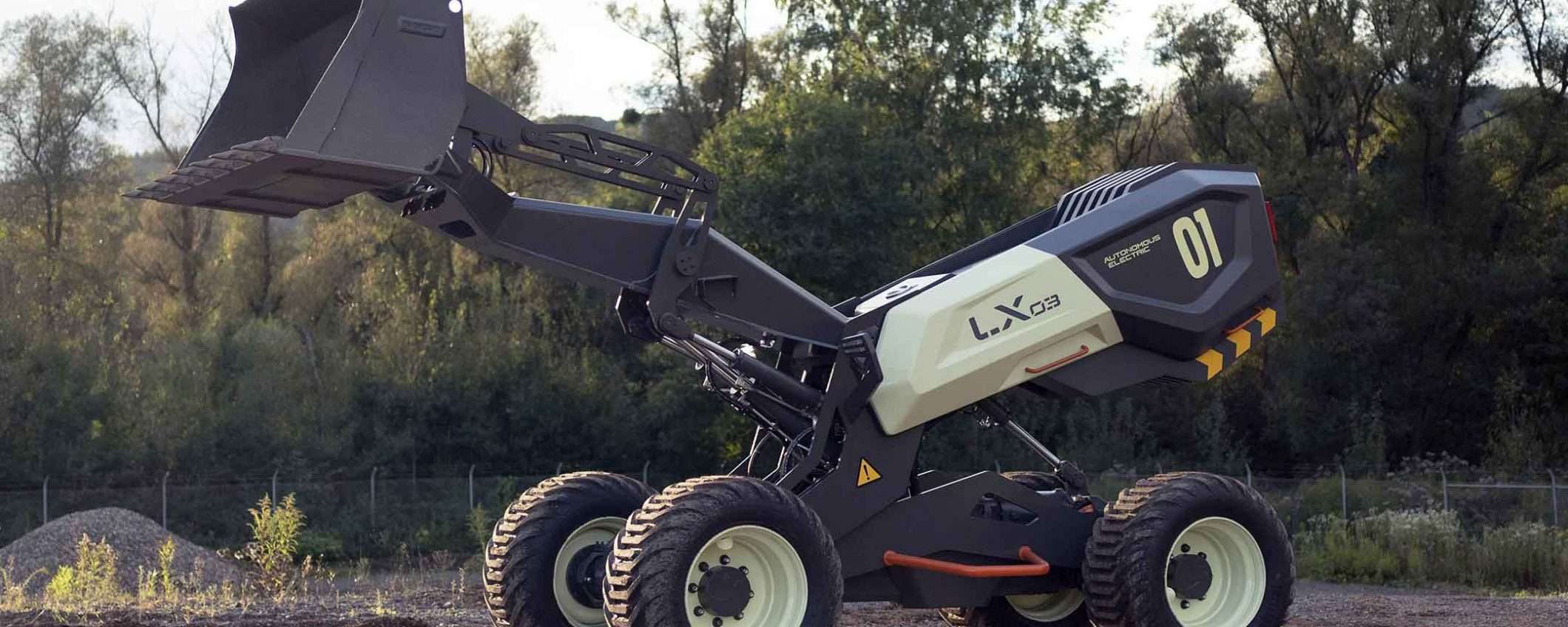 La pala autonoma Volvo ispirata a un modello LEGO