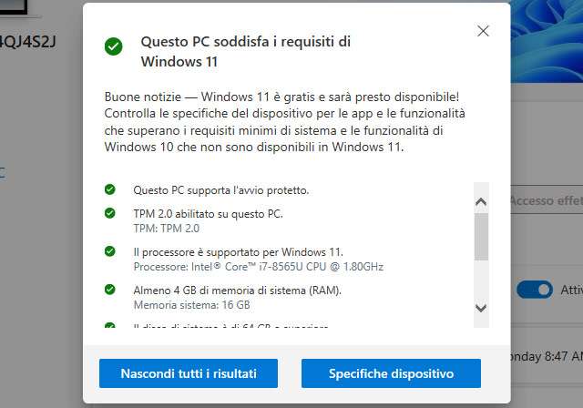 Windows 11: Controllo Integrità PC