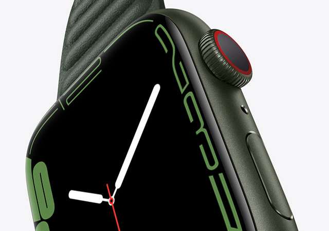 Apple Watch Series 7: un dettaglio