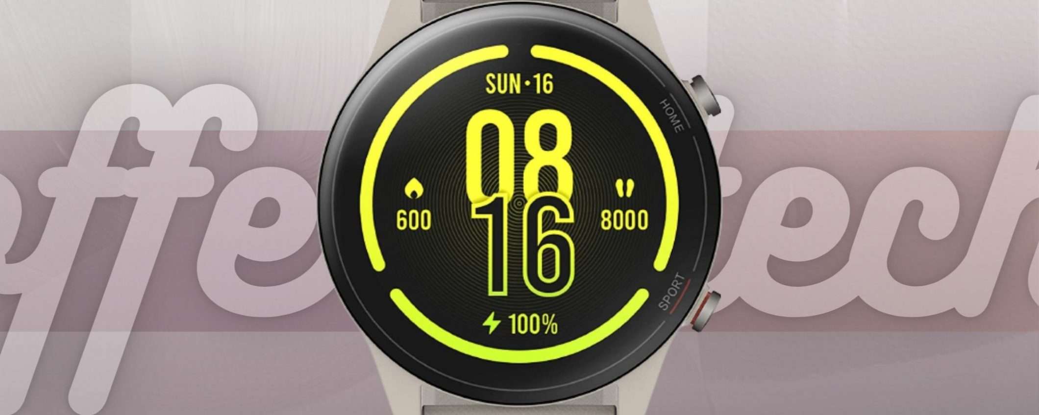 Xiaomi Mi Watch ed il tuo polso diventa subito TECH