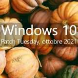 Windows 10: ecco il Patch Tuesday di ottobre