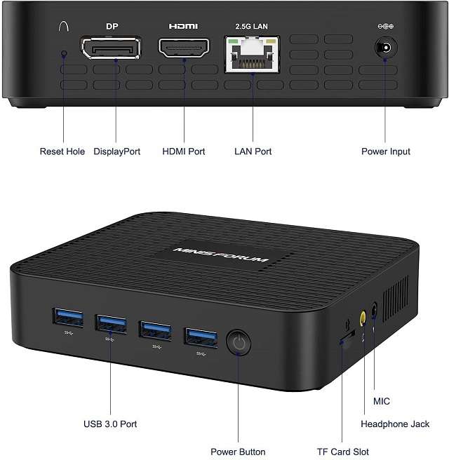 Mini PC Minis Forum GK41 - 4