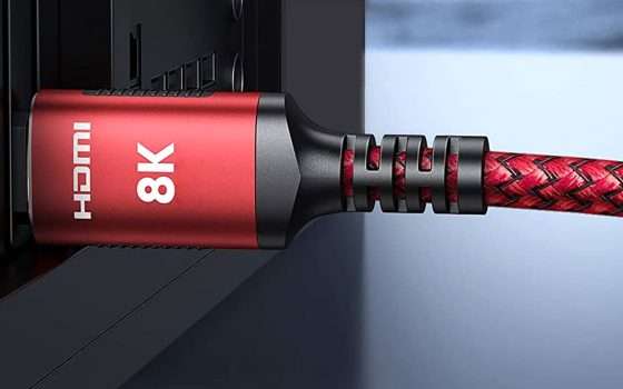 Cavo HDMI 8K da due metri in sconto del 27%