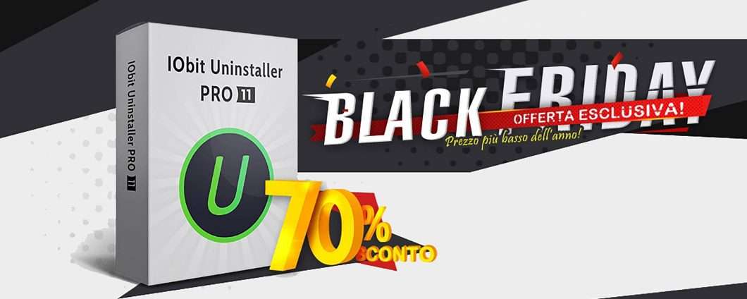 IObit Uninstaller 11 Pro: sconto imperdibile del 70% grazie al Black Friday!