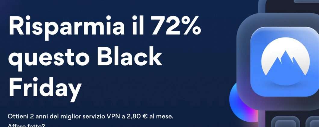 NordVPN: in sconto del 72% con il Black Friday!
