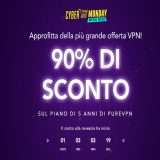 PureVPN: sconto 90% Cyber Monday, 0,92 Euro al mese!