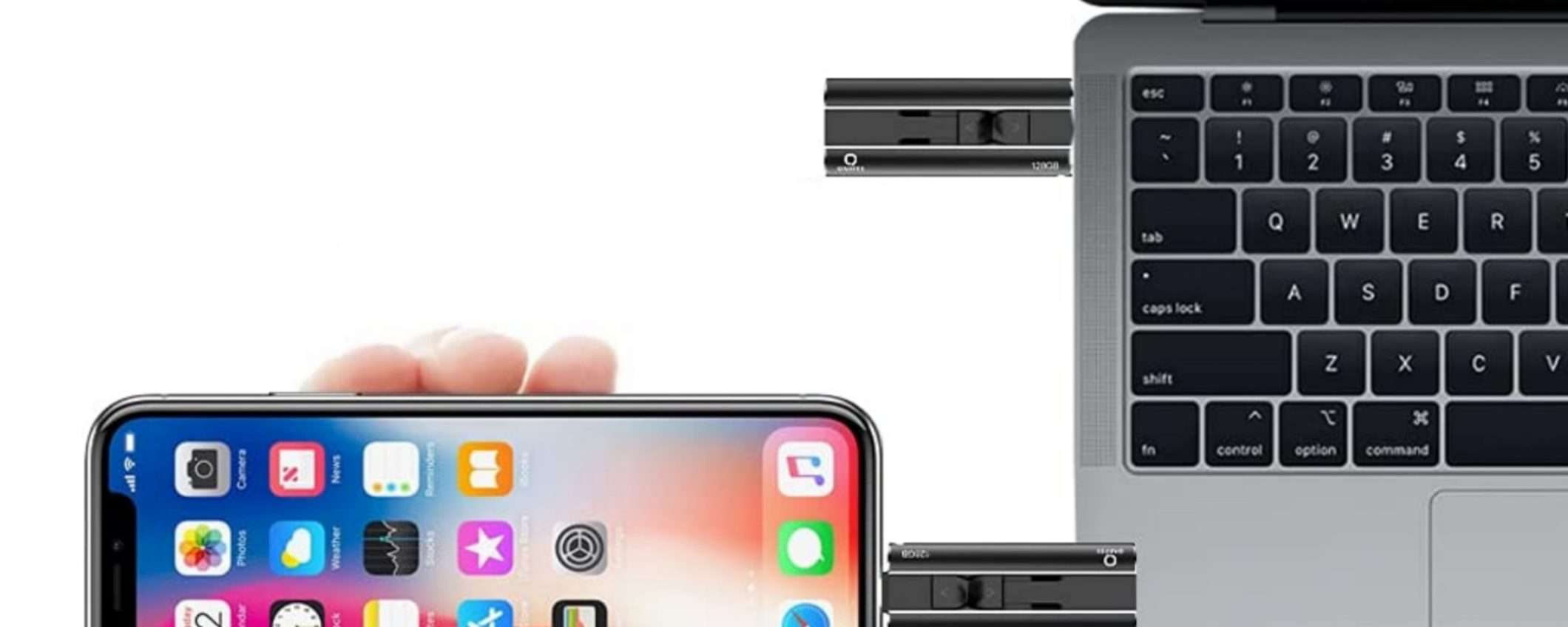 Qarfee 128GB: la pendrive compatibile con ogni dispositivo