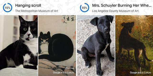 Google Arts & Culture: Pet Portraits