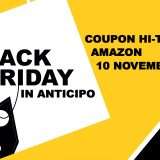Black Friday in anticipo: coupon hi-tech Amazon (10/11)