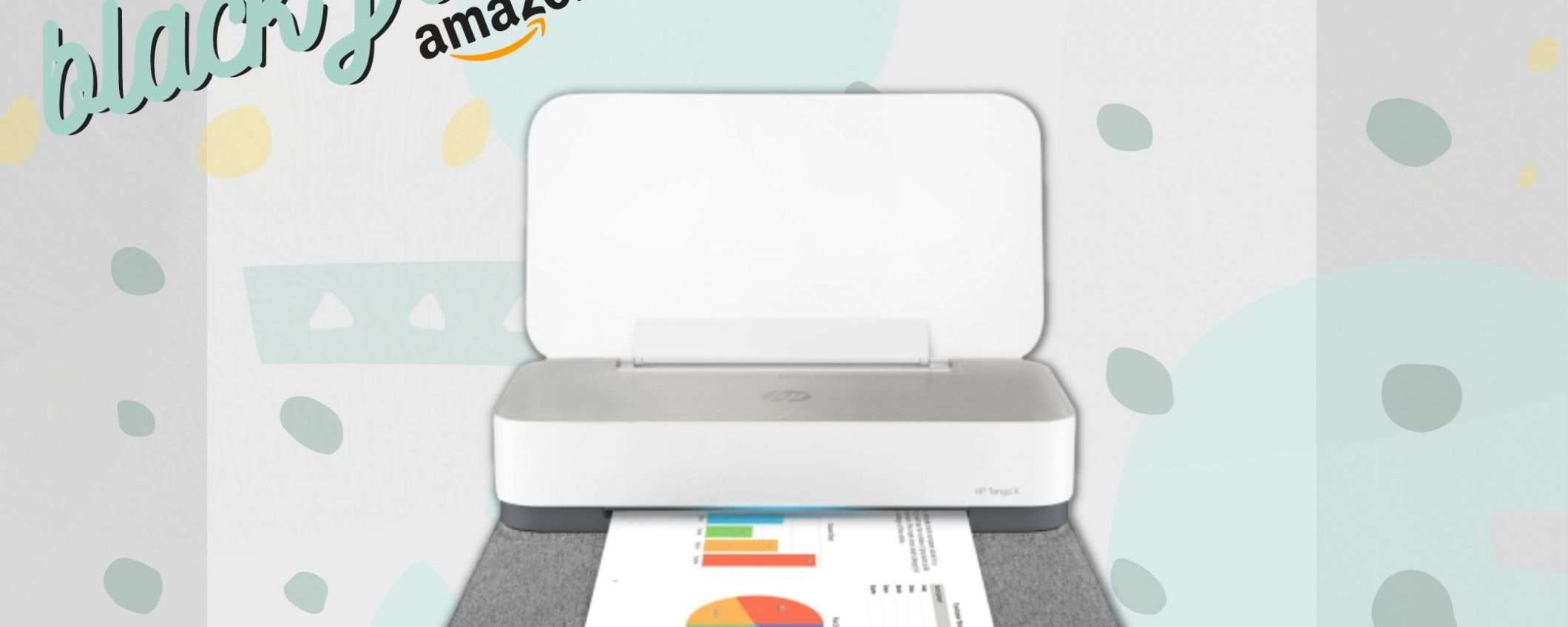 Super stampante portatile: è HP ed è a metà prezzo