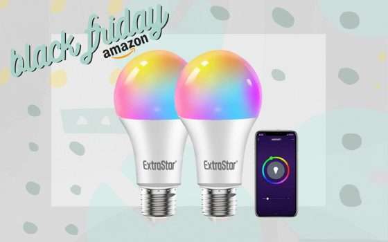 Il Black Friday 2021 ti illumina: lampadine smart a POCO