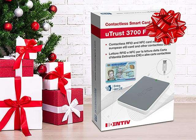Identiv uTrust 3700F, lettore CIE 3.0