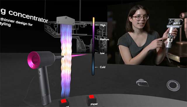 L'esperienza Demo VR per conoscere i prodotti Dyson con la realtà virtuale