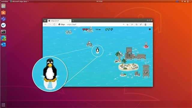 Il browser Edge di Microsoft su Linux