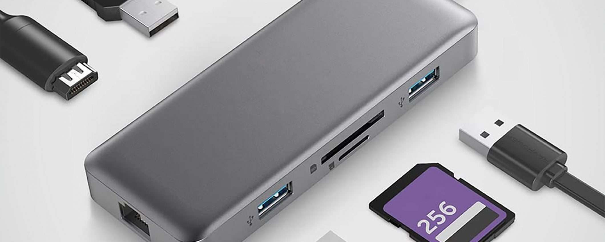 Hub USB-C 8-in-1: SCONTO 31% pre-Black Friday