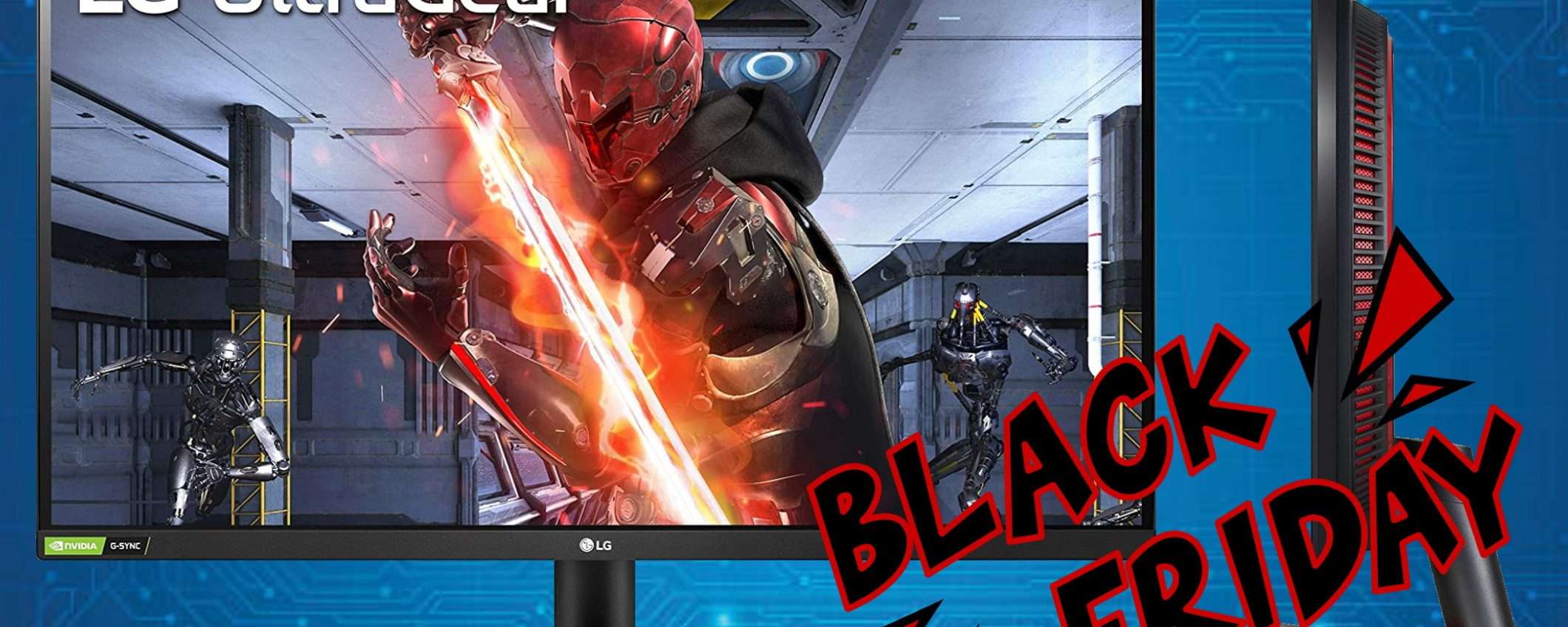 LG UltraGear 27GN800: il top dei 27 pollici 2K scontato di 130 euro