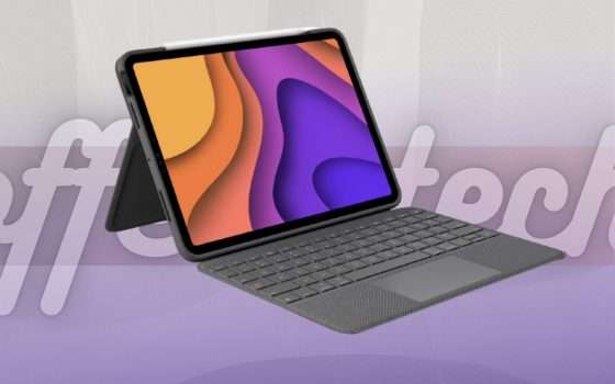 Logitech Folio Touch è la custodia con tastiera per il tuo iPad Air