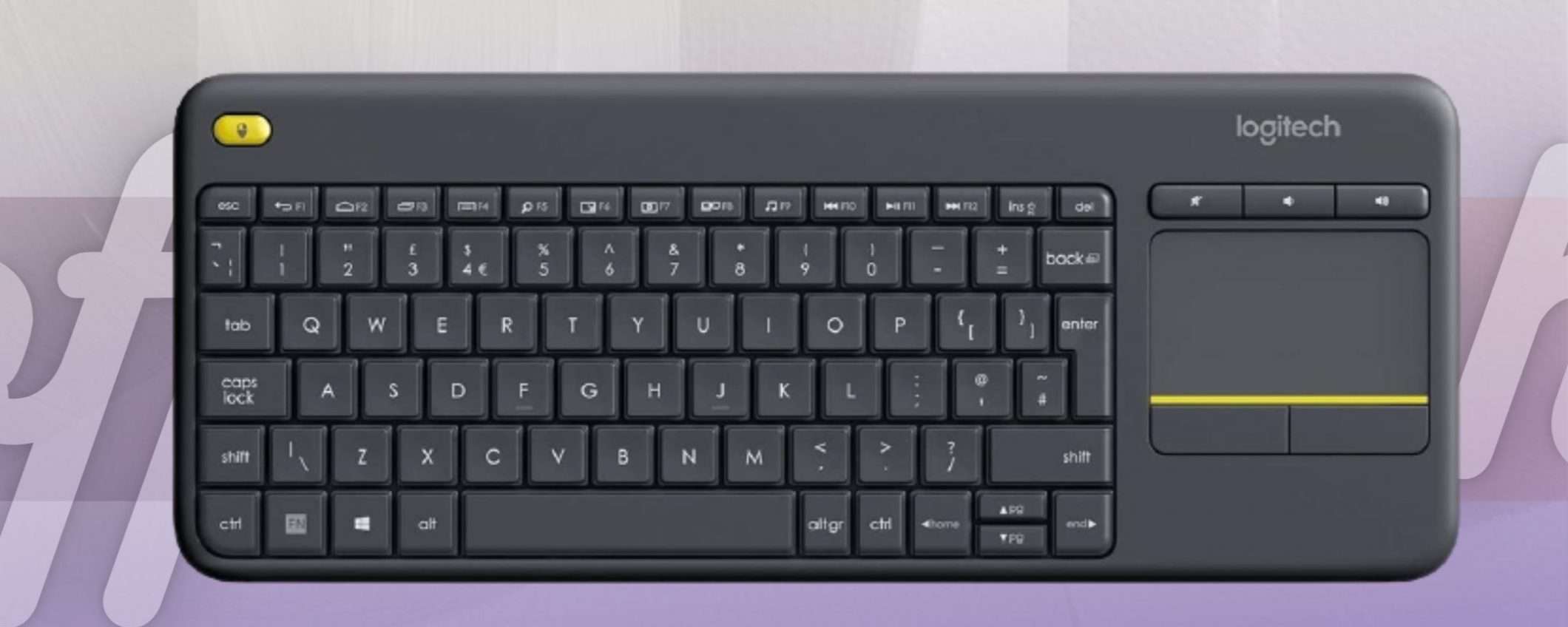 Logitech K400 Plus: come avere mouse e tastiera in un unico dispositivo