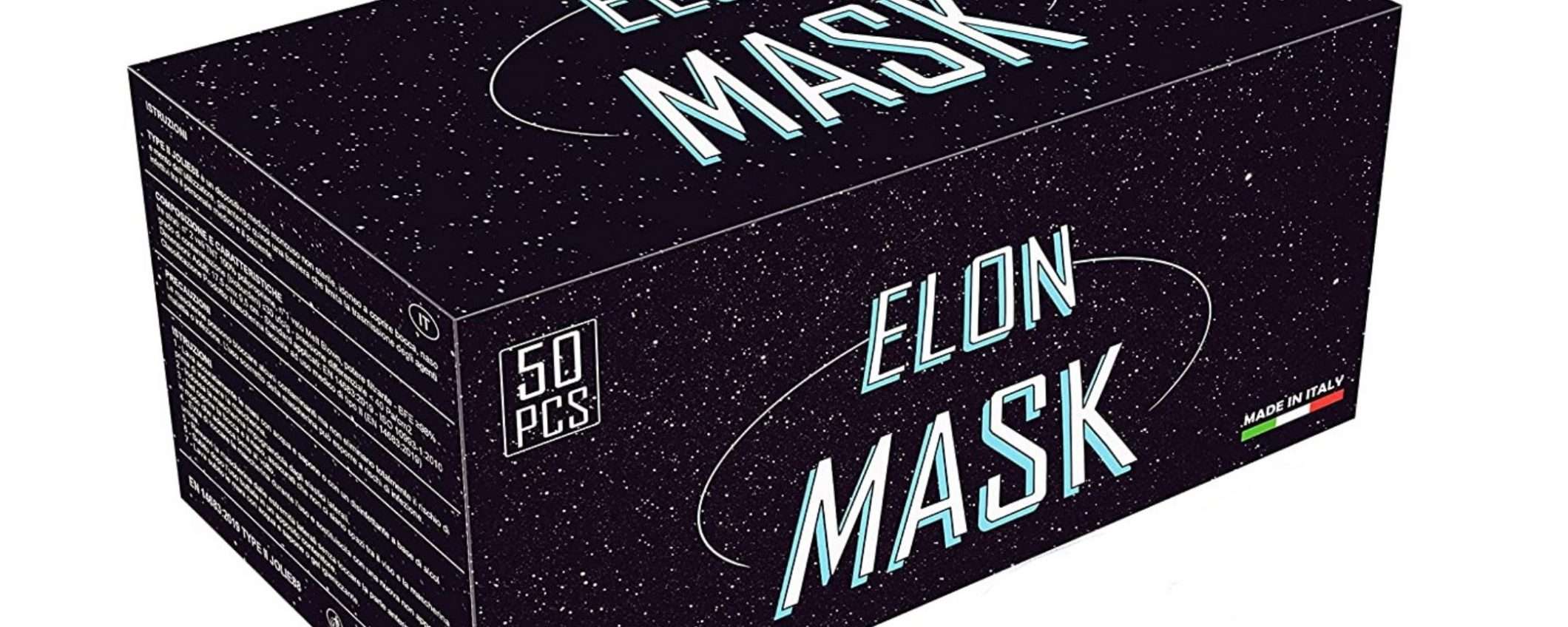 Elon Mask: la mascherina chirurgica 