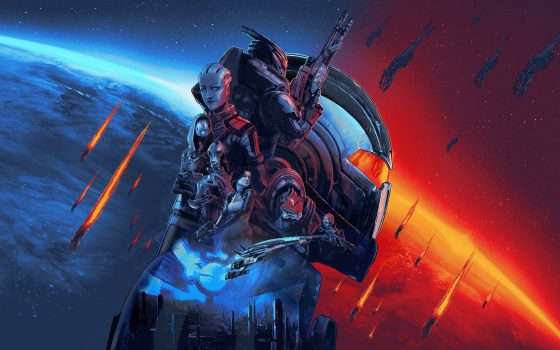 Mass Effect: il nuovo capitolo in un evocativo artwork per l'N7 Day