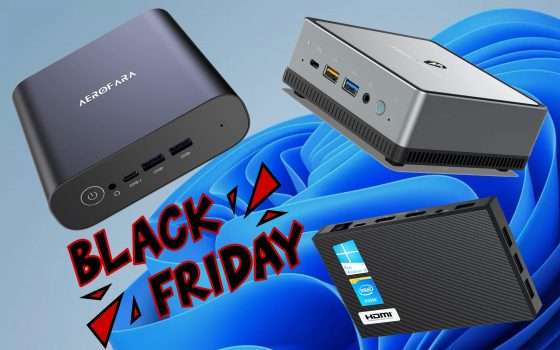 Black Friday: i 5 Mini PC da acquistare oggi su Amazon