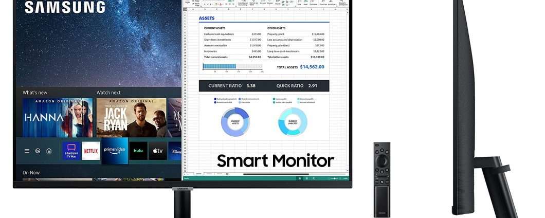 Samsung Smart Monitor M5: il prezzo crolla sotto i 200 euro per pochi pezzi