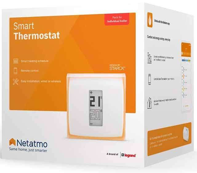 Netatmo, termostato WiFi per caldaia individuale