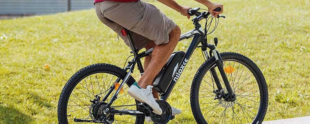 La bici elettrica Nilox E-Bike X6 a -200€ nel Black Friday