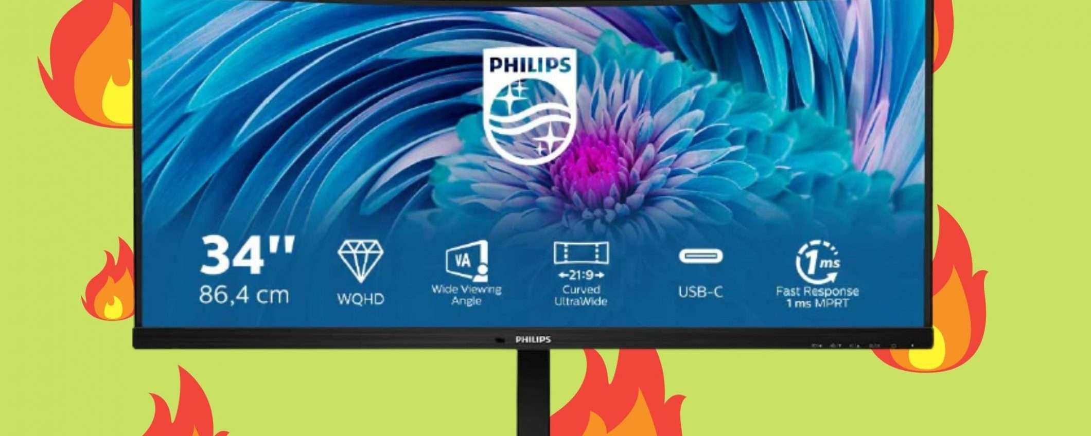 In cerca di monitor? Questo di Philips è una BOMBA