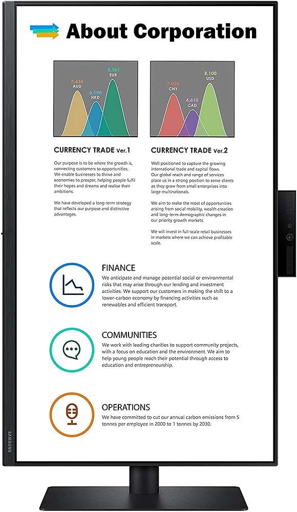 Monitor Professionale Samsung S40VA - 1