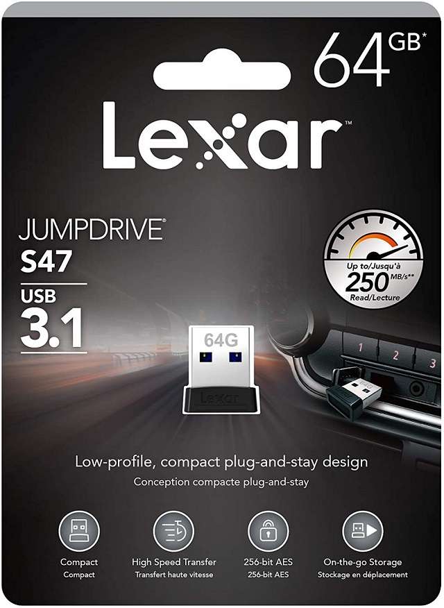 Pendrive Lexar JumpDrive S47 64GB - 1