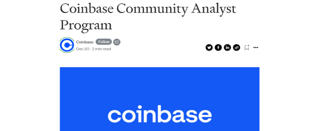 coinbase community analyst program