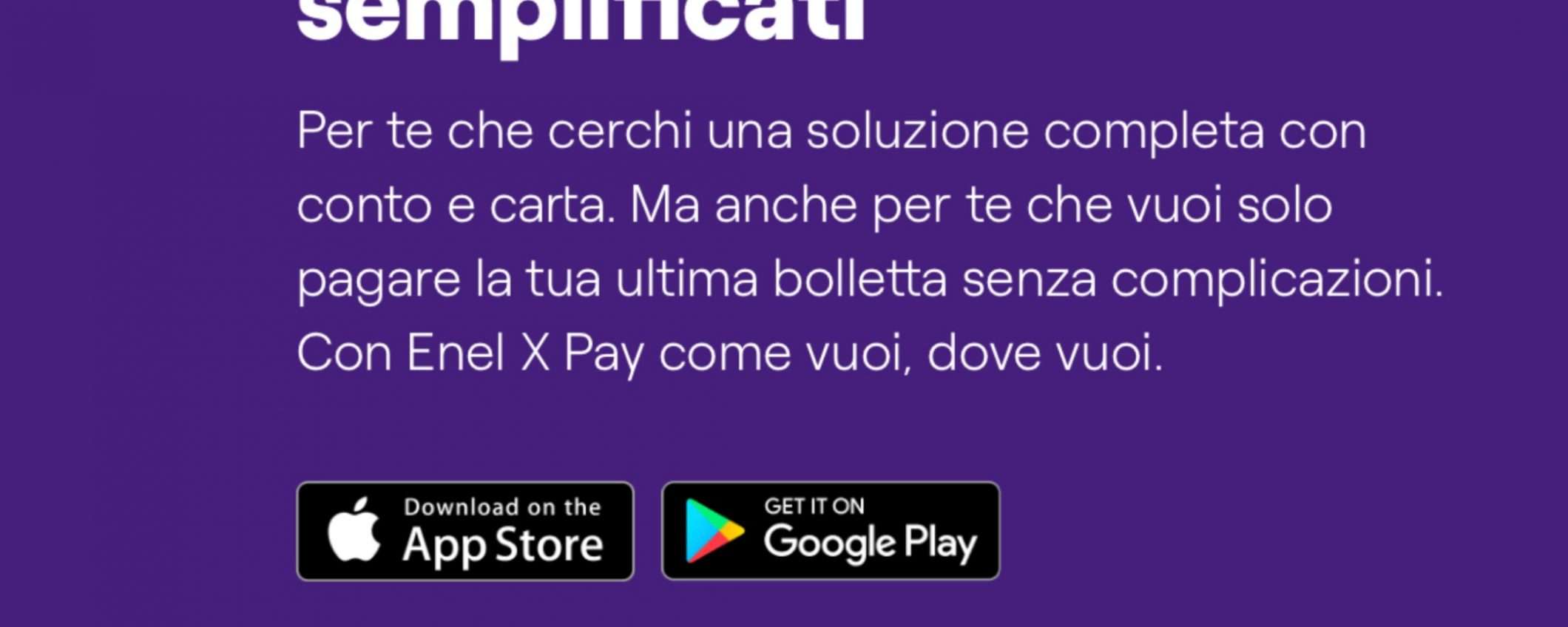 EnelXPay: 0 Commissioni fino al 6 Gennaio 2022!