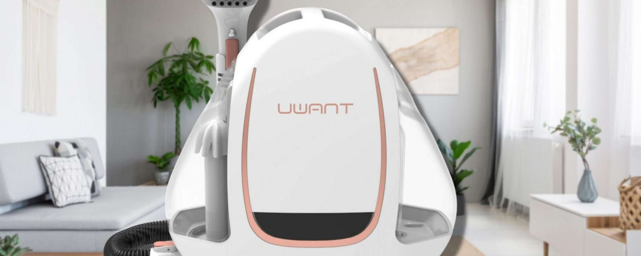 Tappezzeria nuova con UWANT B100-E Spot Cleaner Multifunzionale