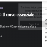 Corso Udemy Adobe Illustrator: impara a soli 11,99