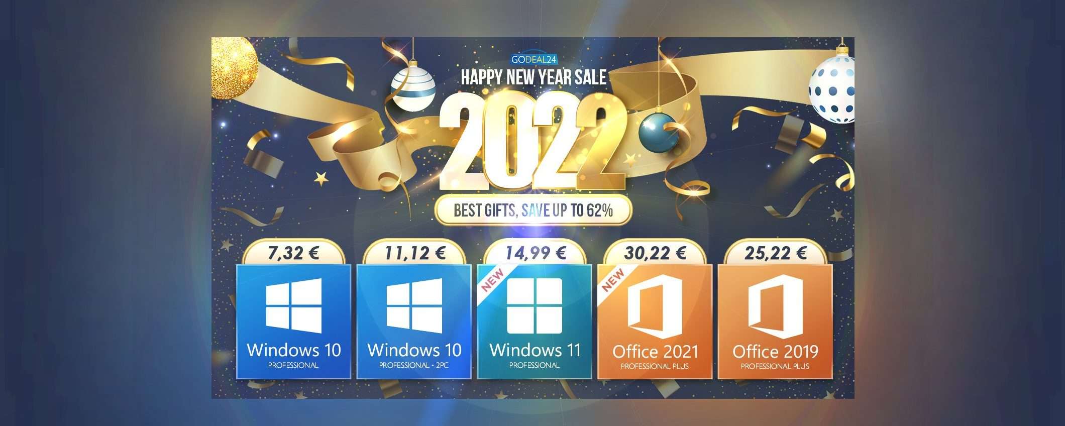 Saldi di Capodanno 2022, Office 2021 a soli 30 euro da GoDeal24