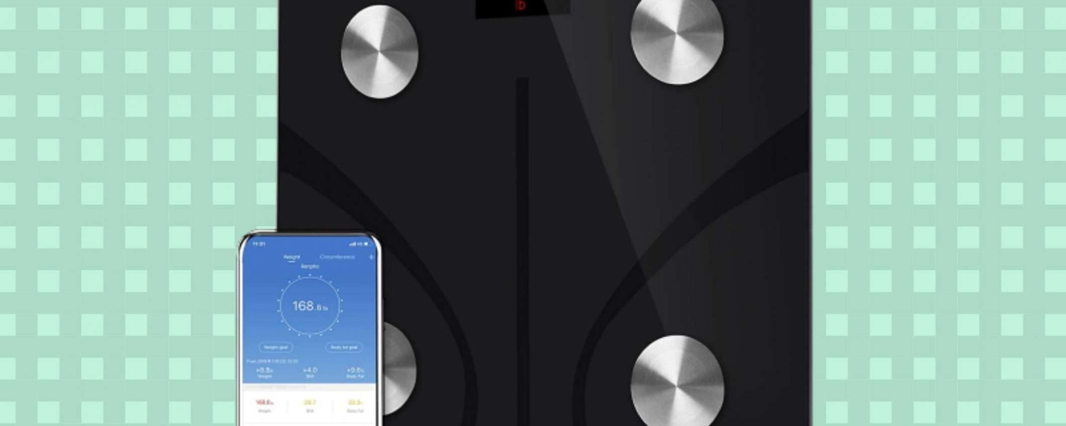 Bilancia SMART dal prezzo perfetto: doppio sconto