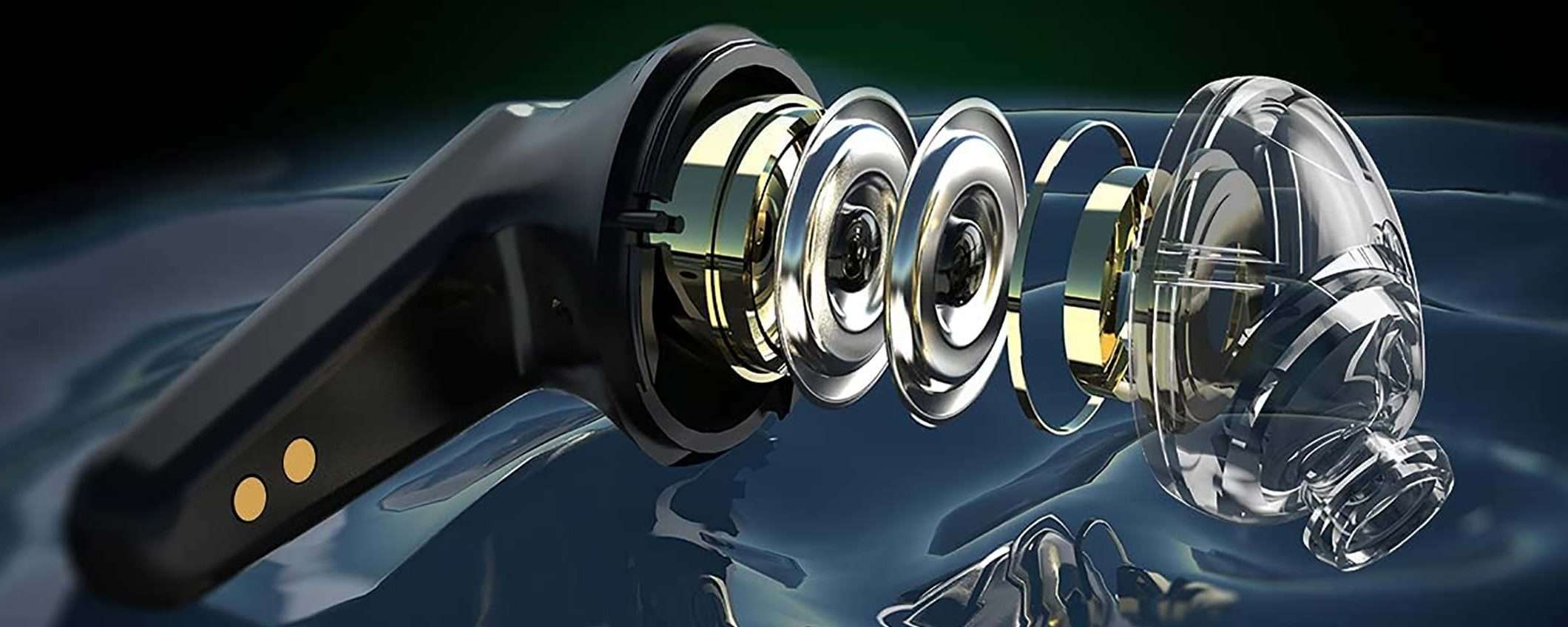 Mordi il Natale con gli auricolari Black Shark