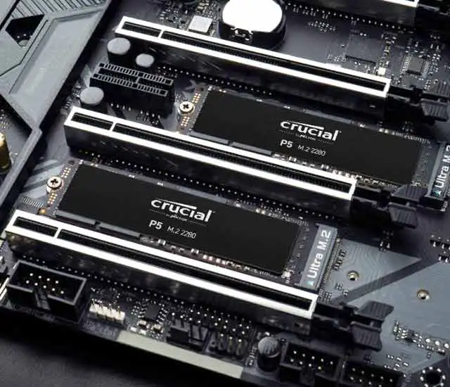 La SSD da 2 TB della linea Crucial P5