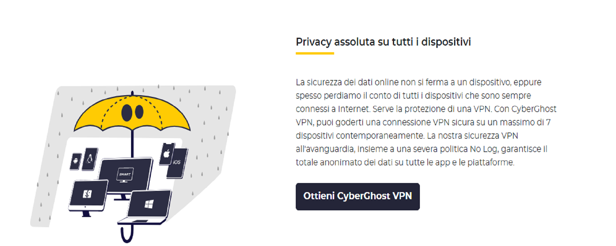 CyberGhost VPN ti protegge dai rischi Apache Log4j