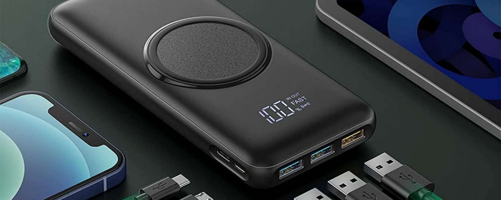 Powerbank che dura una vita: tuo con COUPON